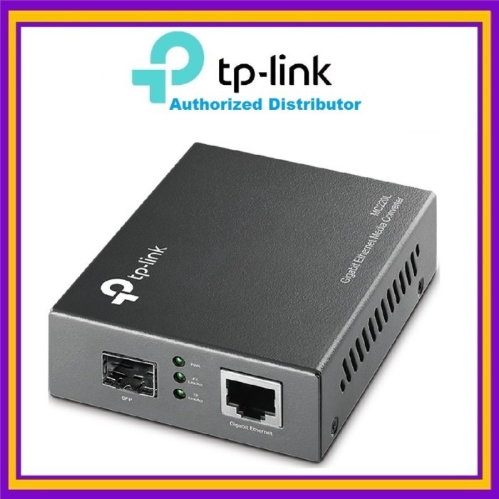 TPLINK MC220L Gigabit Ethernet SFP Media Converter
