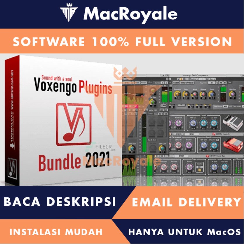 [MacOS] Voxengo Bundle Full Version Lifetime Full Garansi