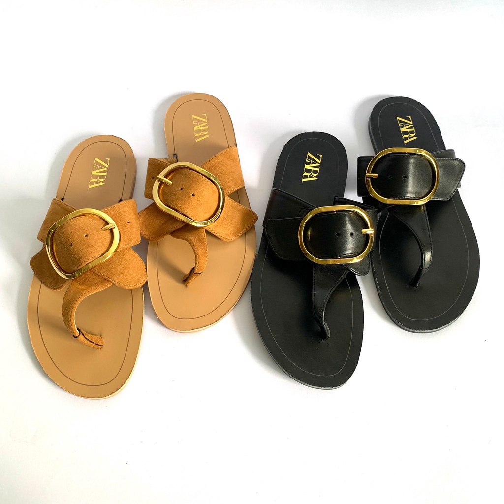 [7.7 Boombastis Sale⚡] - SANDAL WANITA KEKINIAN ZS507 FLAT SENDAL PREMIUM IMPORT