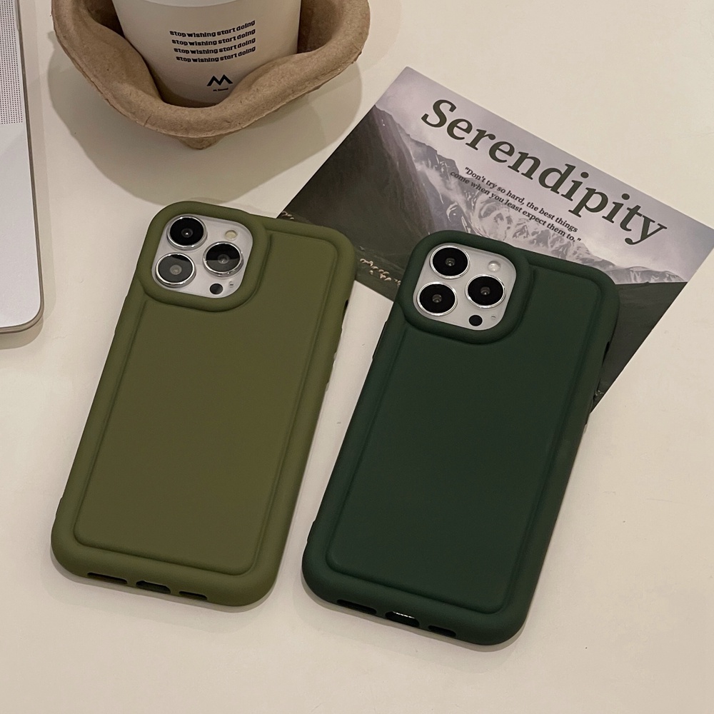 Airbag Casing Ponsel Silikon Cair Shockproof Untuk iPhone 14 Pro Max13 12 11 Pro Max14 Plus Soft Casing iPhone XS MAX XR Cover