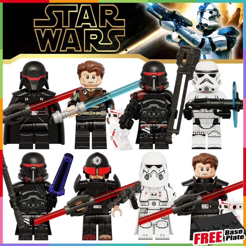 Star Wars Mini Angka Darth Vader Cal Kestis Galactic Empire Jedi Fallen Order Kesembilan Adik Minifigures Mainan Hadiah