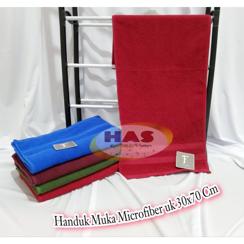 Handuk Sport MICROFIBER / KATUN/Handuk Muka /Handuk olahraga Uk 30x70 cm