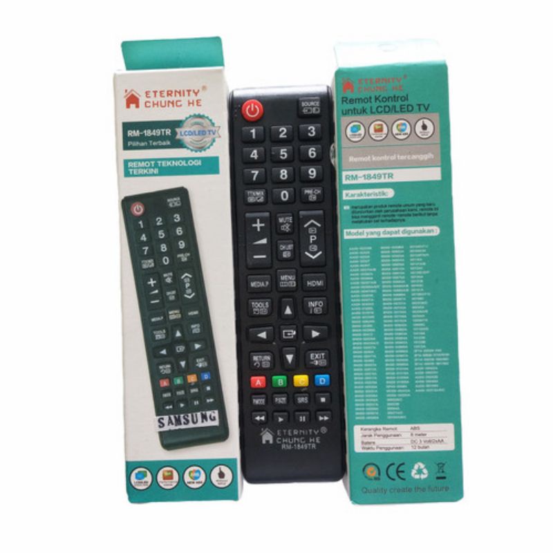 REMOT/REMOTE TV SAMSUNG LCD/LED SLIM FLAT TYPE RM-1849TR