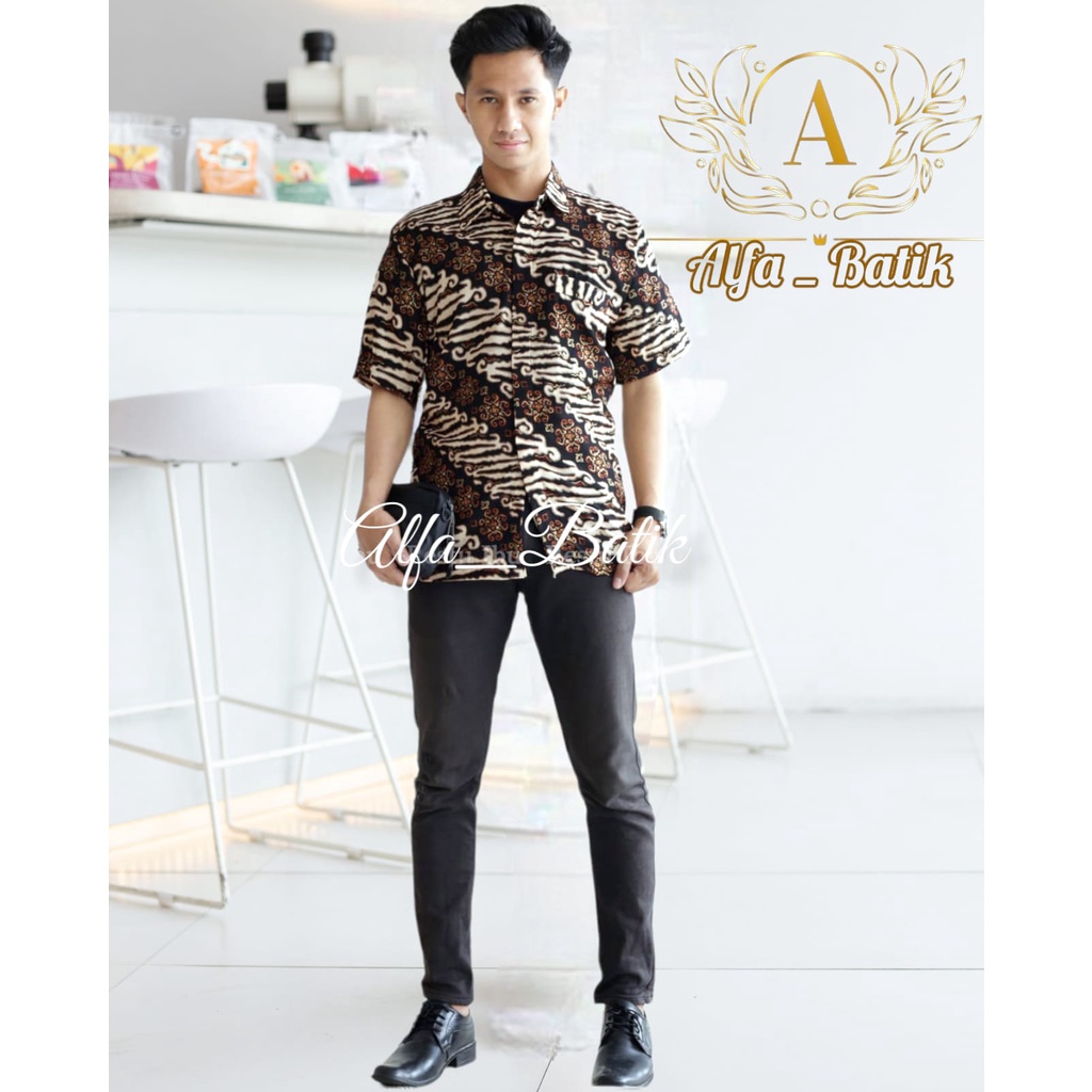 KEMEJA BATIK PRIA / KEMEJA BATIK KONDANGAN / KEMEJA MURAH / KEMEJA BATIK TERBARU Kemeja Batik Pria Seragaman Among Tamu / Kemeja Batik Nikahan Original /TERBARU KEMEJA BATIK PRIA LENGAN PANJANG MOTIF/ CUOPLE BATIKMOTIF LERENG COKLAT