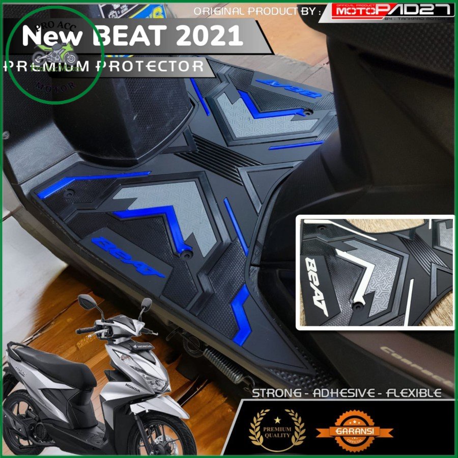 Karpet Beat Deluxe Karpet Pijakan Kaki Honda Beat New 2021 - 2023 pro acc motor (bisa cod)