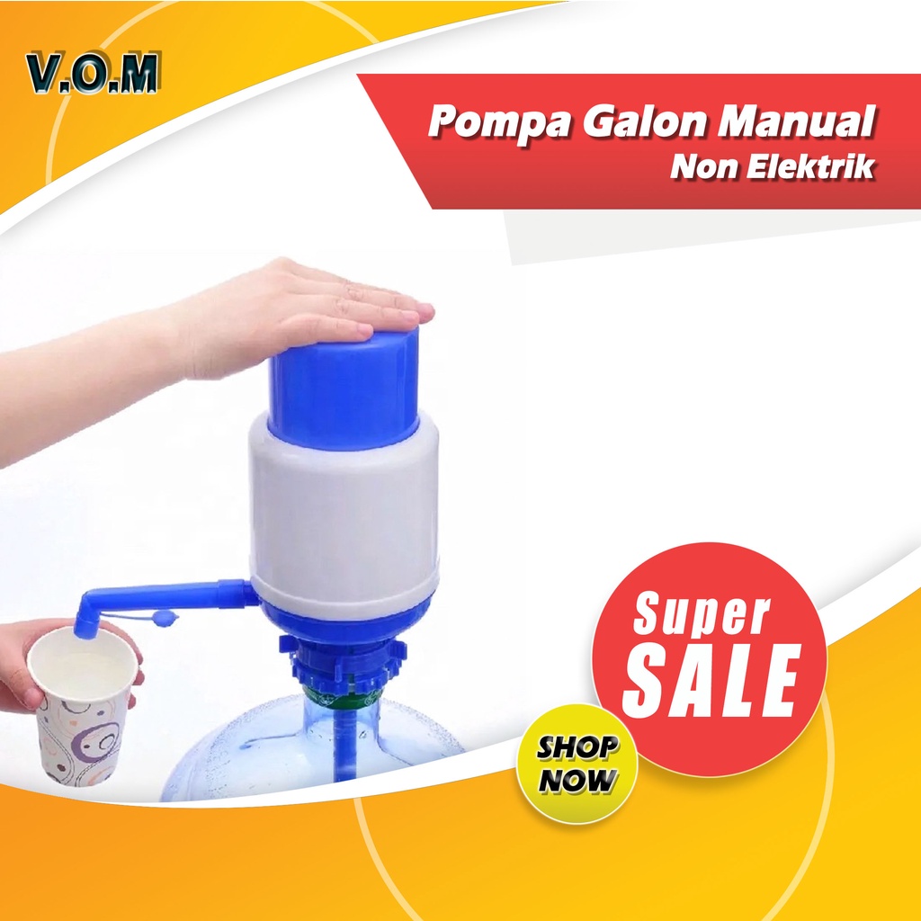 Pompa Galon Manual Portable Water Pump Hand Press Non Elektrik 0871