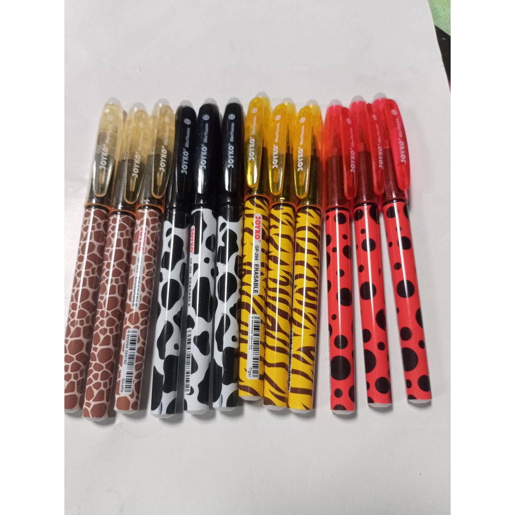 

Terlaris ✨ -Erasable Gel pen JOYKO GP-334 /GP-331Pulpen bisa dihapus (12 pcs)- 2.2.23