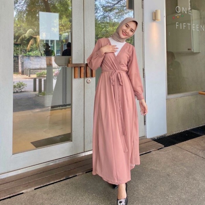 LONG OUTER CLARA CERUTY PREMIUM ORIGINAL BY AFRA HIJAB