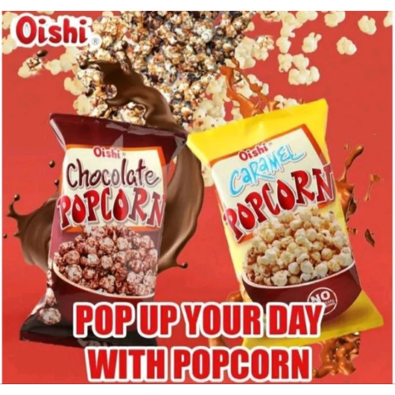 

Oishi Popcorn , 1renceng isi 10pcs