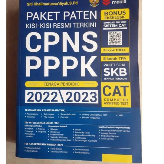 

BUKU TES CPNS PPPK TENAGA PENDIDIK 2022-2023 ✓