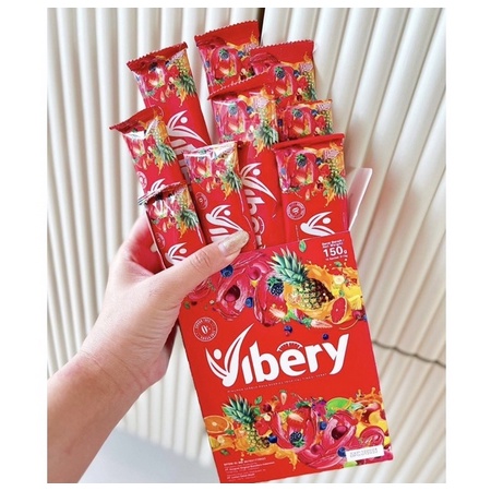 VIBERY FIBER DETOX DRINK NO SUGAR BPOM 10 Sachet