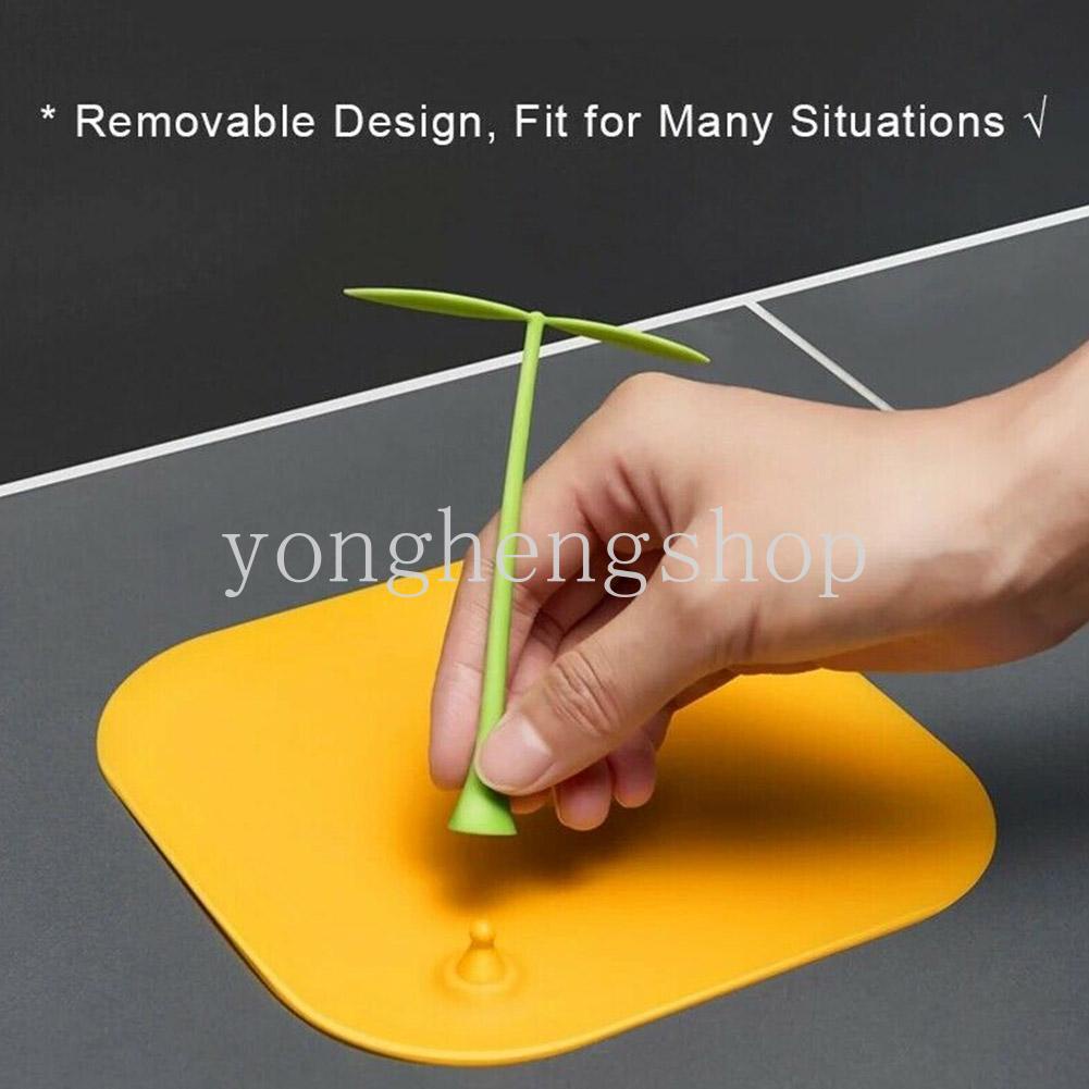 Cover Penutup Saluran Air Wastafel Bentuk Tauge Bahan Silikon Anti Serangga