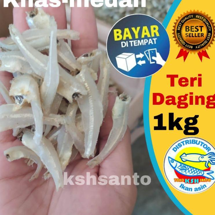 

✰ Ikan asin teri Daging khas medan-1kg ☏