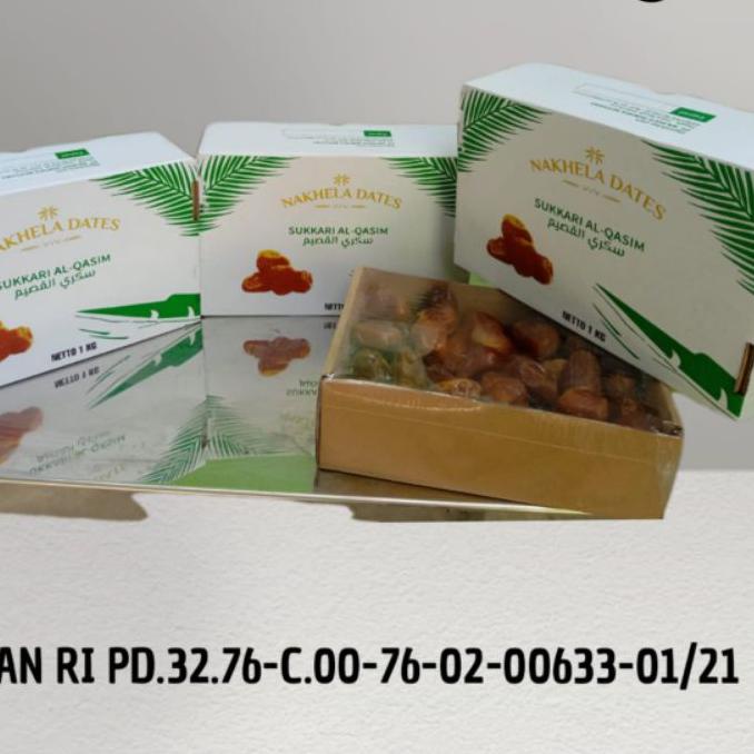 

❂ 1 Kg Kurma sukkari Al-Qasim Sukari NAKHELA DATES ❁