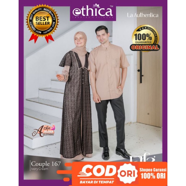 READY STOCK SARIMBIT ETHICA ELFA COUPLE 167 2023 / BAJU COUPLE PASANGAN KEKINIAN / BAJU COUPLE KELUA