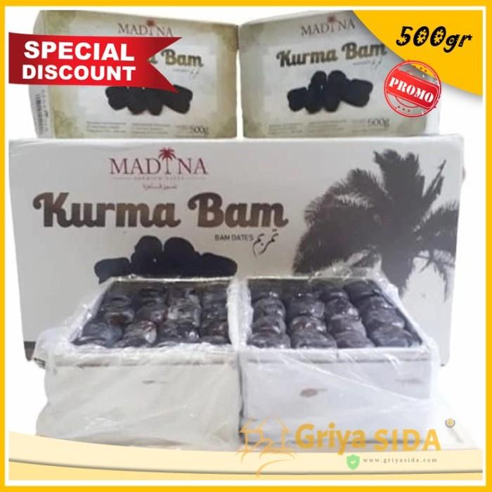 

Kurma BAM Madina 550 gr Fresh Dates Premium Bam ANGGUR satu karton