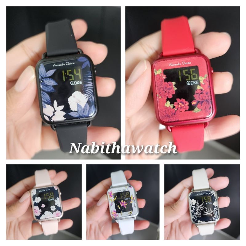 Jam Tangan Wanita Alexandre Christie Digi AC9378 New 9378 Original Garansi Resmi