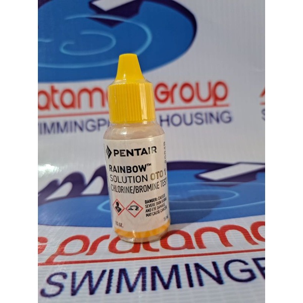 Refill Tes Cairan Chlorine & Phenol | Cairan Pentair 15 ml