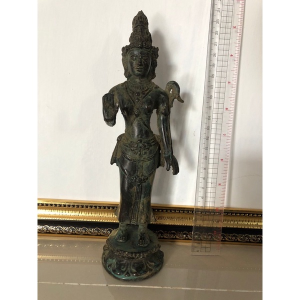 Patung Dewi Sri Padi Asli Hitam Tua Peninggalan