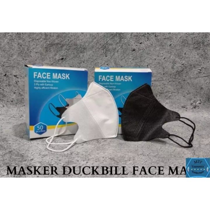 Masker Duckbill 3ply 1 Box isi 50 Pc