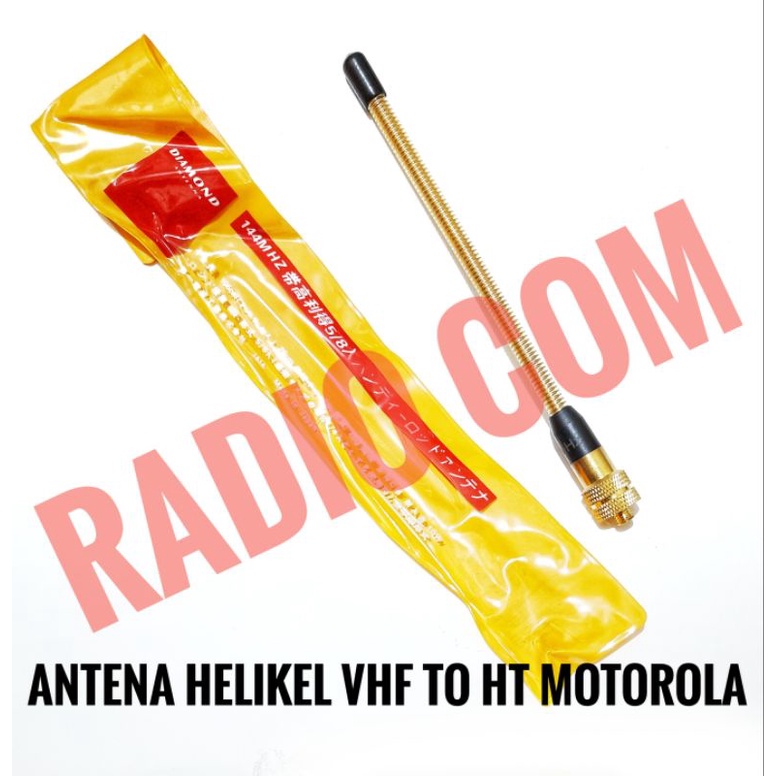 ANTENA HT MOTOROLA GP338 GP328 CP1660 GP2000 GP3188 XIR P3688 GP88 GP308 VHF / ANTENA HELIKEL HT MOTOROLA GP 338 GP 328 CP 1660 VHF