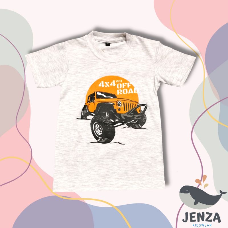 Kaos Anak Offroad Jeep 4x4