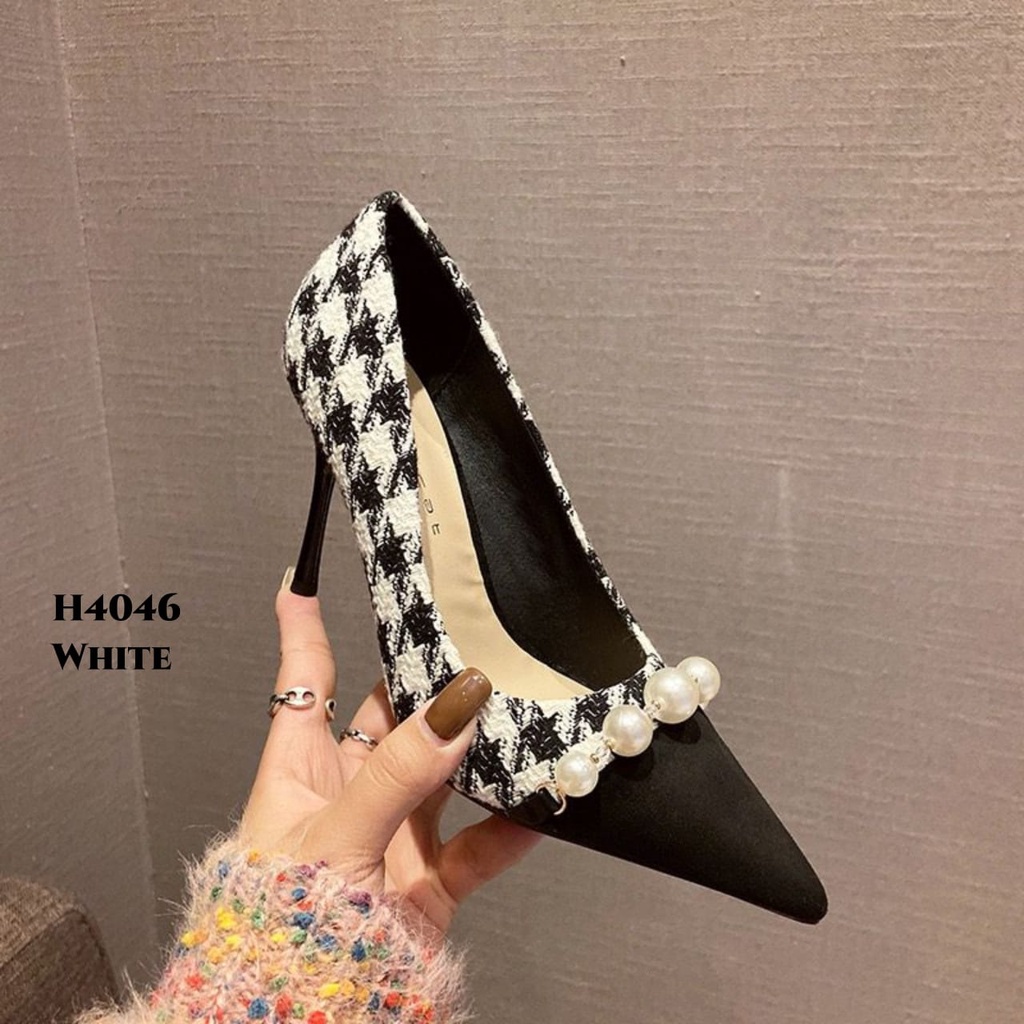 WYN SEPATU HEELS STILLETO FASHION KOREA H4046