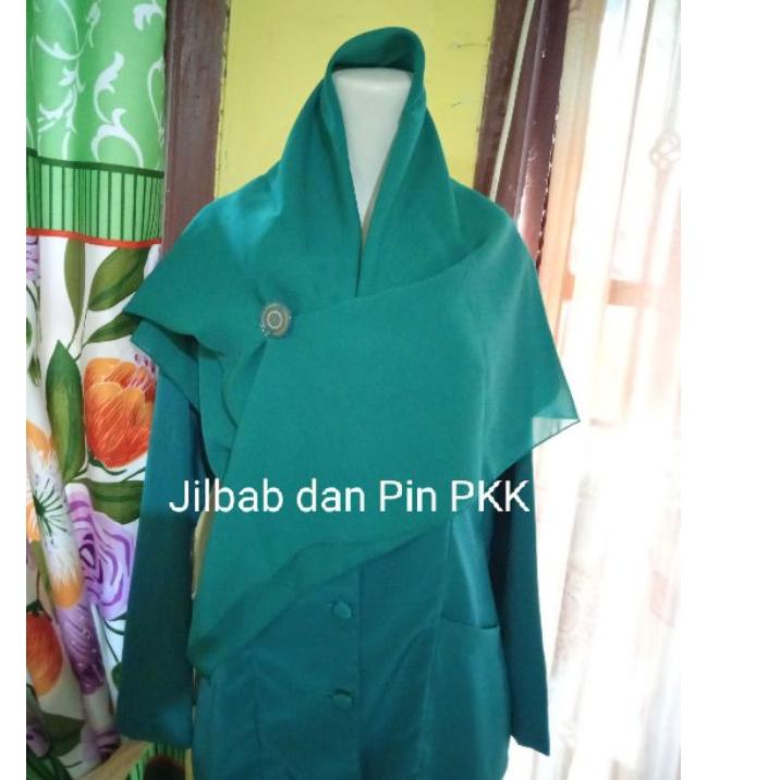 ✓ Jilbab+Pin PKK