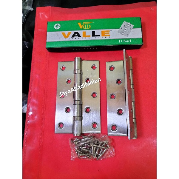 ENGSEL PINTU 5 IN VALLE STAINLESS / ENGSEL 5 INCH STAINLES