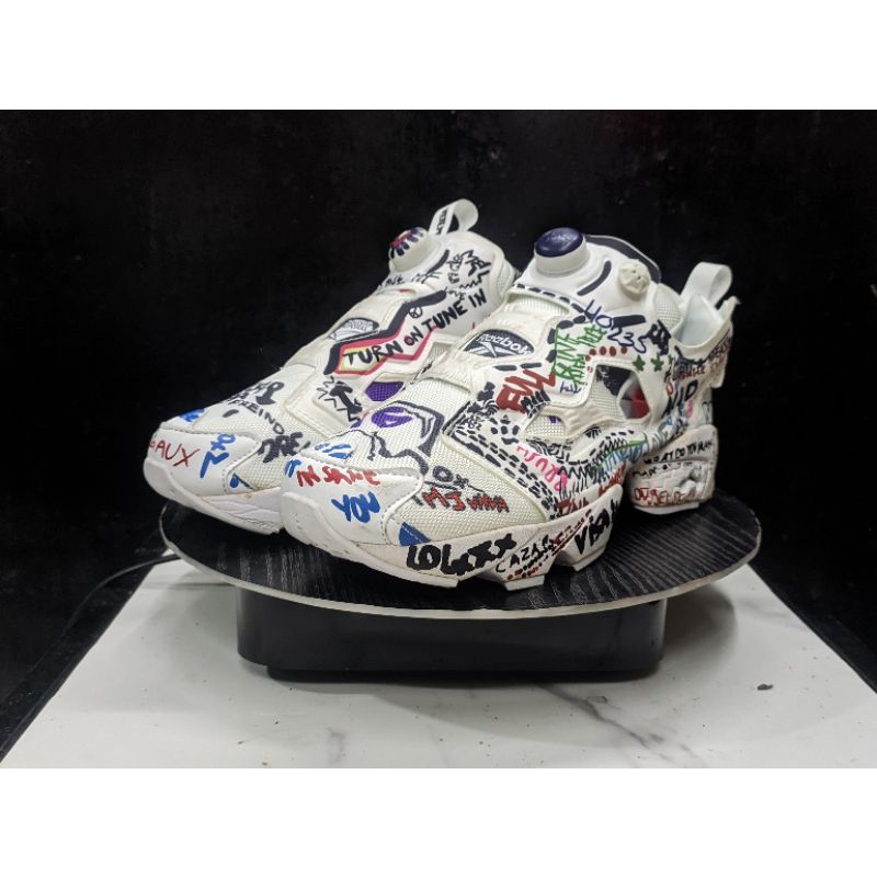 Reebok pump Fury X vetements (sepatu thrift)