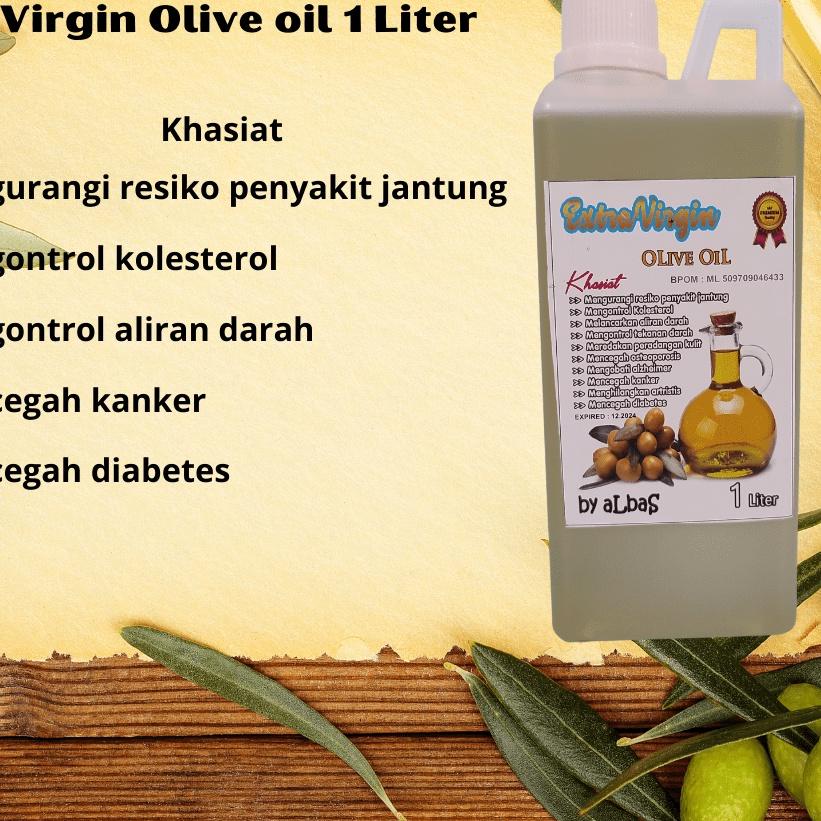 

➮ Minyak zaitun extra virgin Kemasan 1 liter ♣