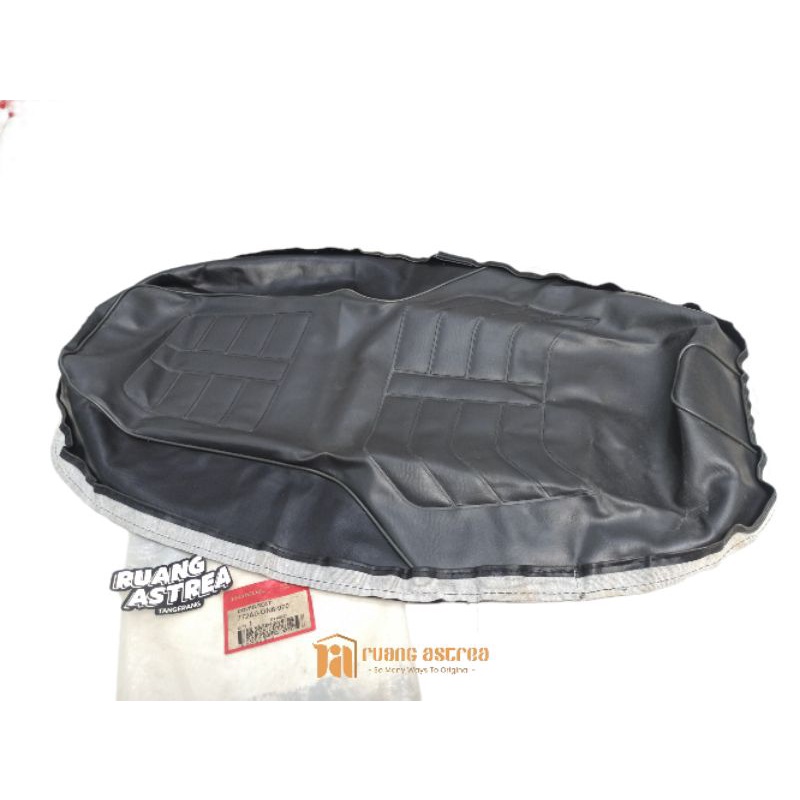 COVER SEAT KULIT JOK ASTREA STAR ABU ABU GREY AHM 772A0 GN8 970 ASLI ORI ORIGINAL
