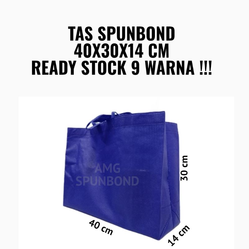 

GOODIE BAG TAS SPUNBOND 40x30x14 CM / TAS SOUVENIR / TAS SEMINAR / GOODIE BAG