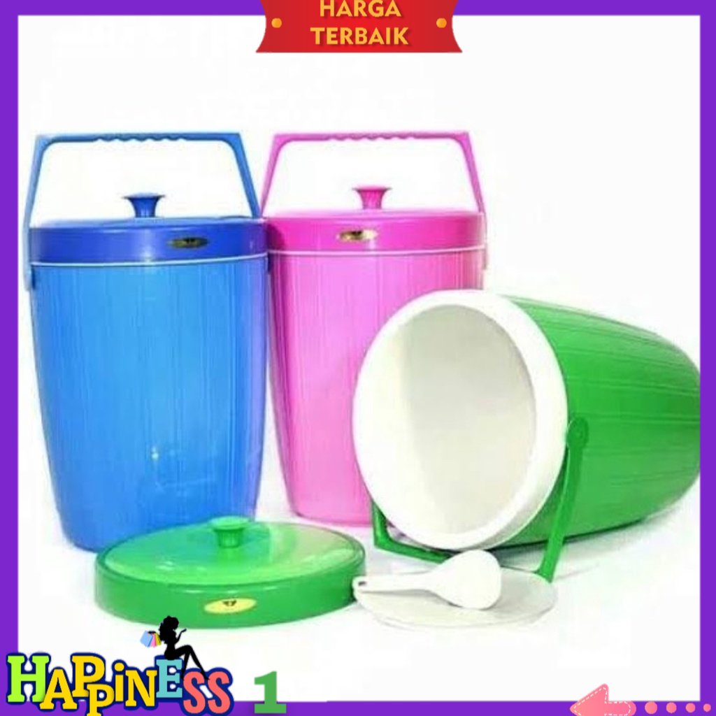 TERMOS NASI 8L / THERMOS NASI 8 LITER - Termos Es  BATU / Rice Bucket USA / Ice Bucket 8L Merk Blue 