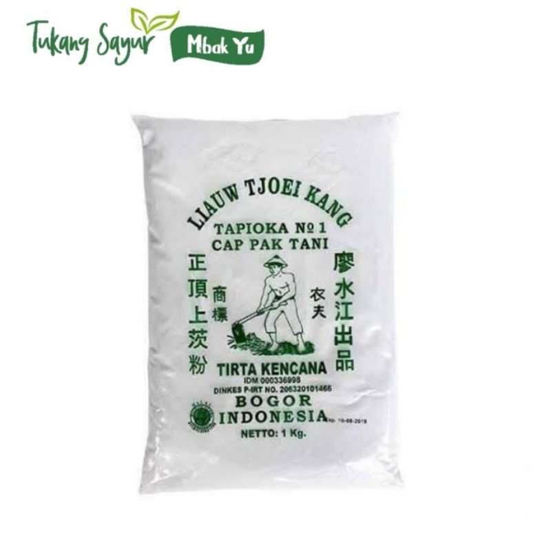 

Tepung tapioka cap ibu tani 1kg