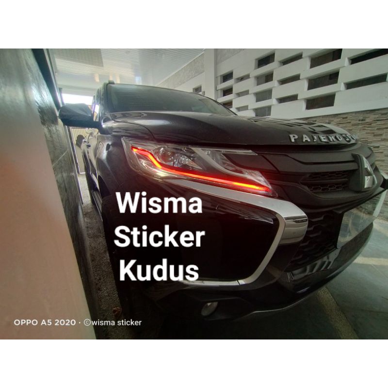 Stiker Alis Pajero Sport / Stiker Alis Lampu Pajero Sport