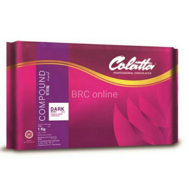 

✨NEW✨ -colatta coklat compoud dark 1 kg- 1.1.23