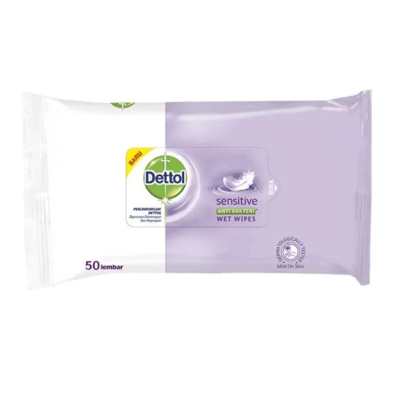 DETTOL TISU BASAH WIPES 50's