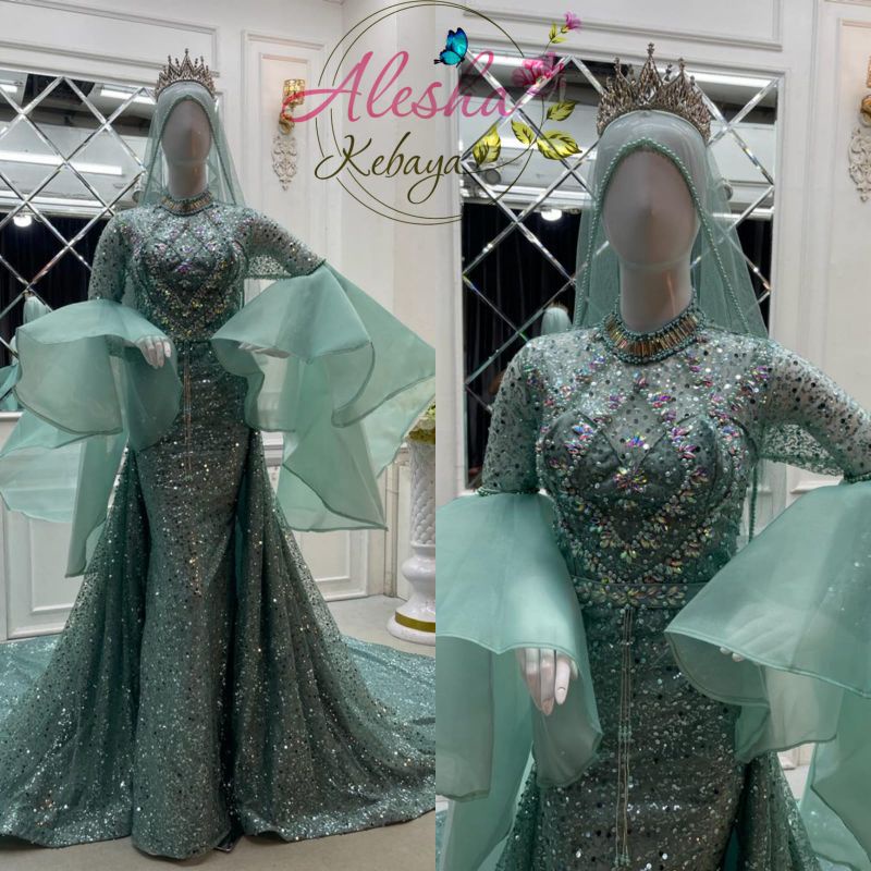 Gaun pengantin squeen/gaun pengantin terbaru/wedding dress