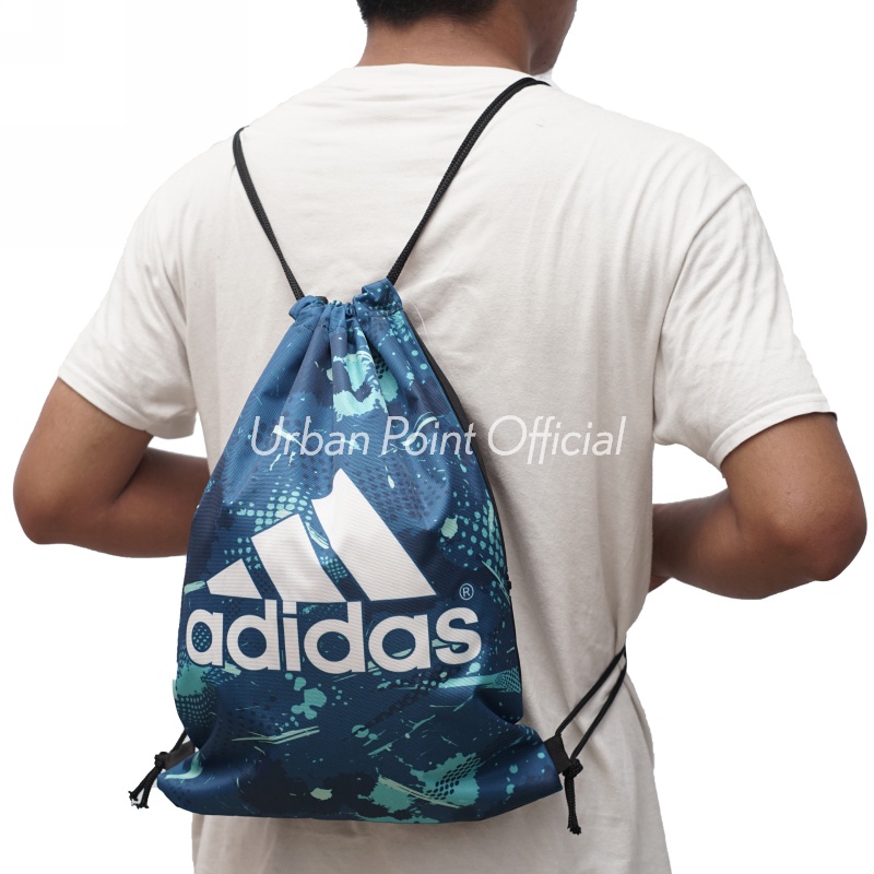 Tas Serut Futsal Bola Gymsack Stringbag String Bag Tas Olahraga Adidass Originals