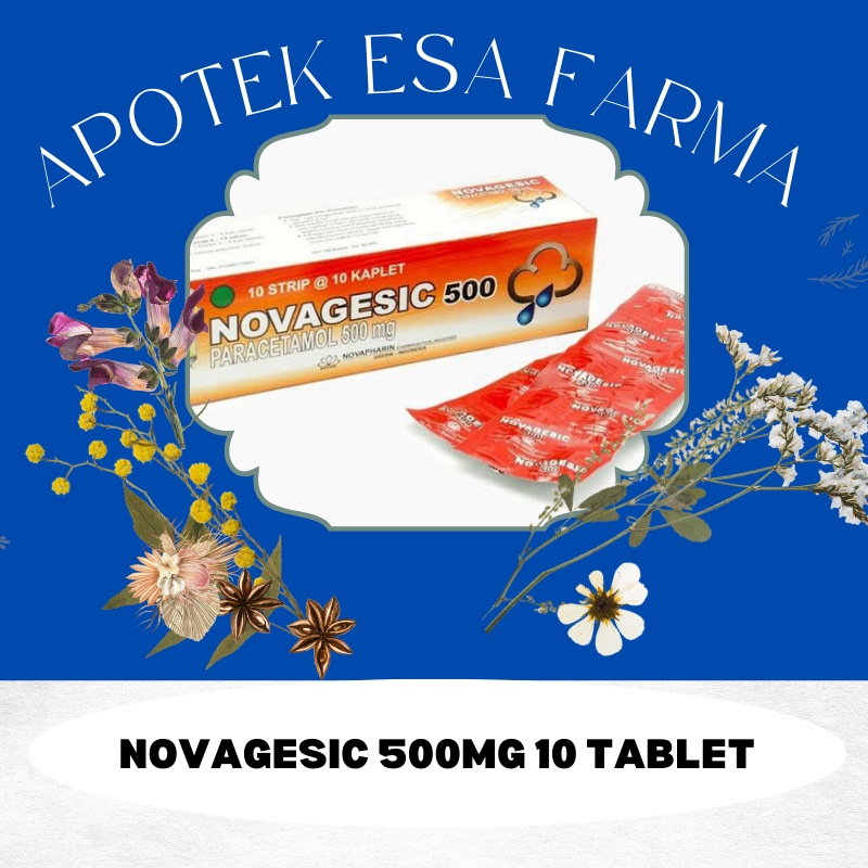 NOVAGESIC 500 ISI 10 tab per STRIP | PARACETAMOL 500 MG