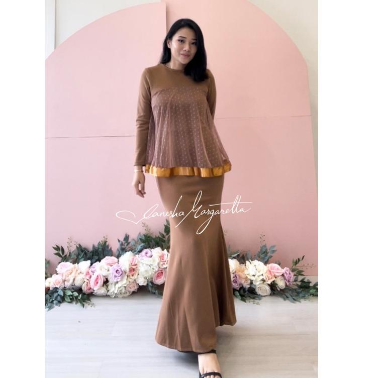 Viral 8151 gaun panjang duyung pesta fashion