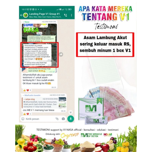 

Natural Bio V1 Mengatasi Asam Lambung Maag dan Gerd
