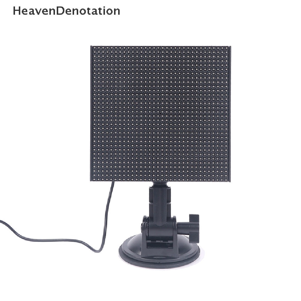 [HeavenDenotation] Display LED Di Jendela Belakang Mobil Kontrol Aplikasi Ponsel Full Color LED HDV