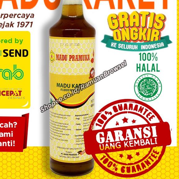 

☊ Karet Pramuka 650ml Alami ☚