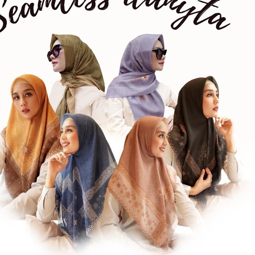 ✼ jilbab voal print seamless danyta ➽