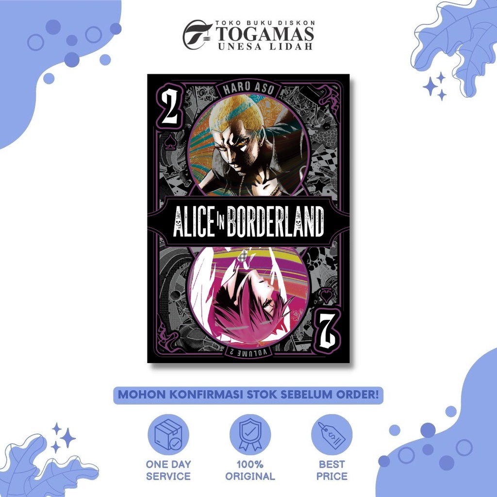 [PRE-ORDER] KOMIK ALICE IN BORDERLAND 01 / 02 KARYA HARO ASO