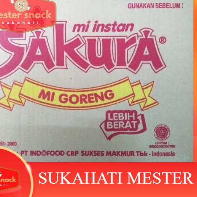 

♖ Mie instant Sakura Goreng 1 dus ✸
