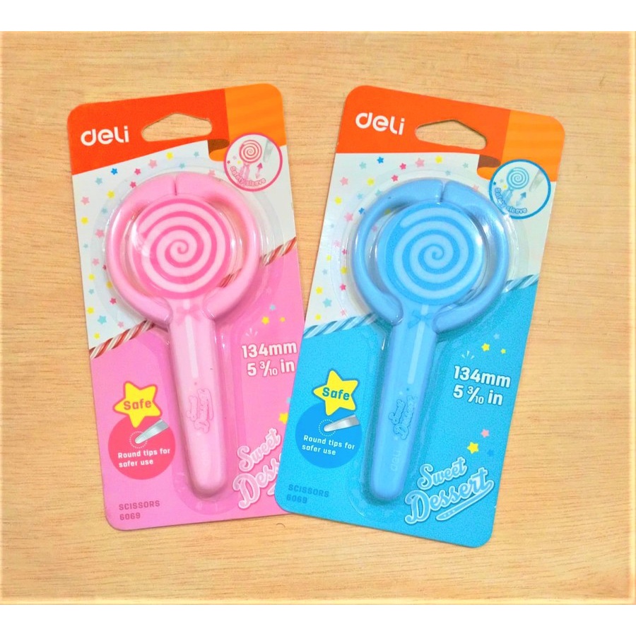 

Gunting Deli Bentuk Lolipop Stainless