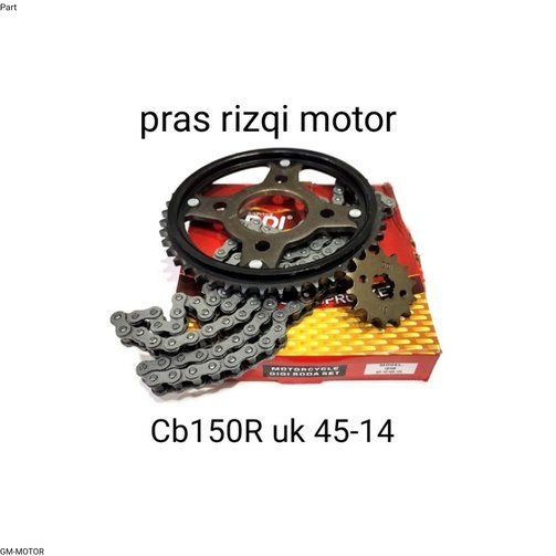 gear set rantai ger gir rante DDI CB150R CB 150 R UK 45-14